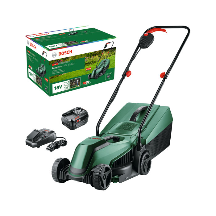 Bosch EasyMower plæneklipper 18V-32-200 m/batteri